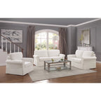 Porch & Den Zuni Mid-century Slipcover Loveseat