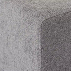 L-shape Linen Sectional Sofa Upholstered Sofa Multiple Cushions Couch with Storage Ottoman