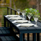 HIGHWOOD Monroe Modern Counter Height Balcony Stool/Table 6-Piece Set - N/A