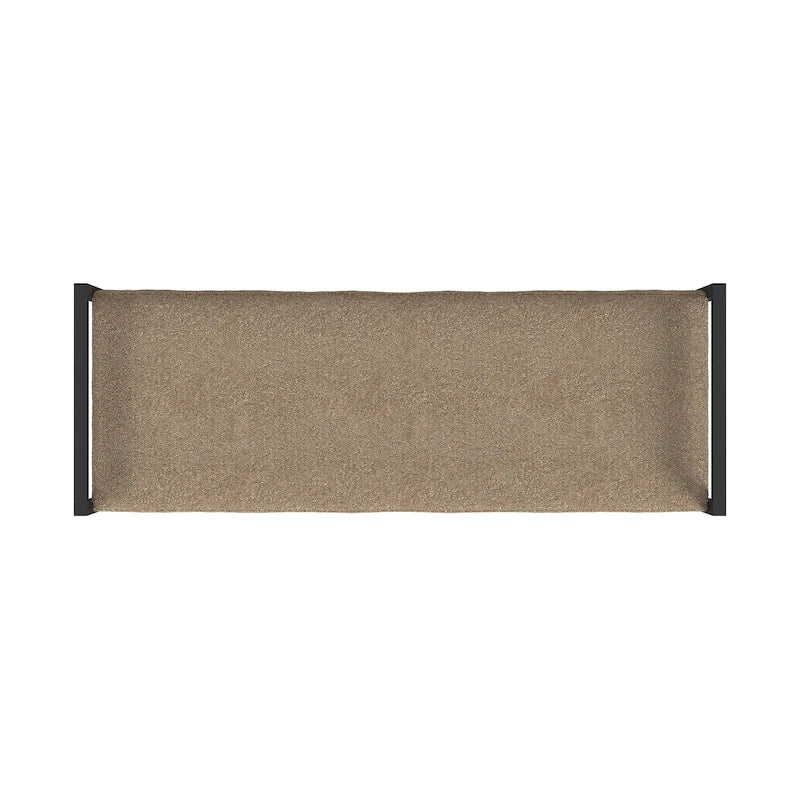 HomePop Modern Metal Bench