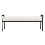 HomePop Modern Metal Bench