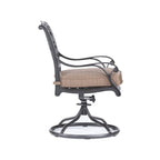 Manasquan Dining Swivel Rocker With Cushion (Set of 2) by Havenside Home