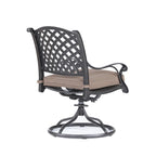 Manasquan Dining Swivel Rocker With Cushion (Set of 2) by Havenside Home