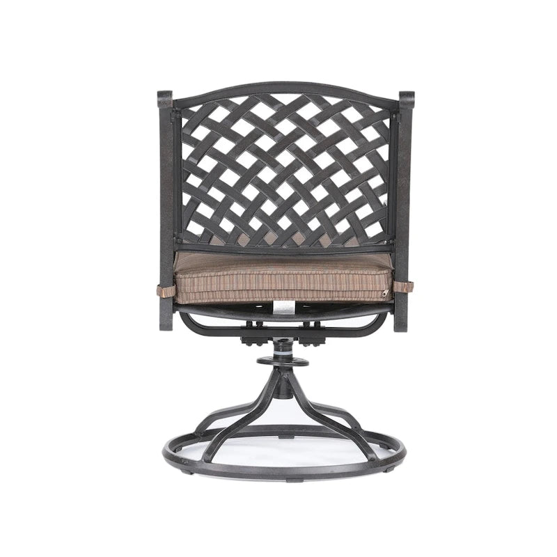 Manasquan Dining Swivel Rocker With Cushion (Set of 2) by Havenside Home