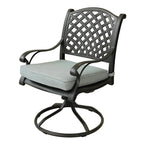 Manasquan Dining Swivel Rocker With Cushion (Set of 2) by Havenside Home