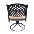 Manasquan Dining Swivel Rocker With Cushion (Set of 2) by Havenside Home