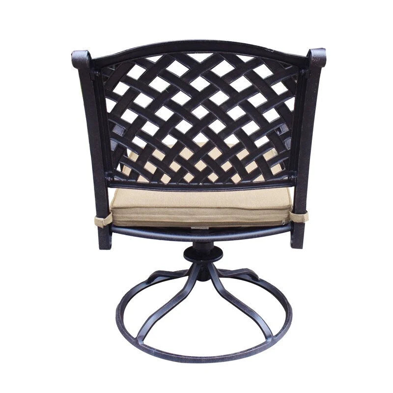 Manasquan Dining Swivel Rocker With Cushion (Set of 2) by Havenside Home
