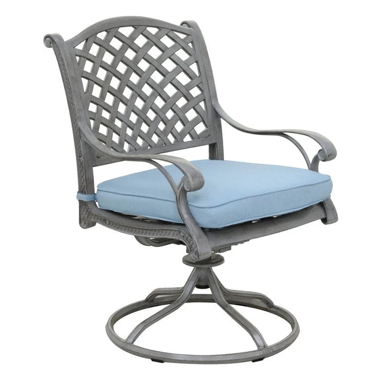 Manasquan Dining Swivel Rocker With Cushion (Set of 2) by Havenside Home