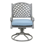 Manasquan Dining Swivel Rocker With Cushion (Set of 2) by Havenside Home