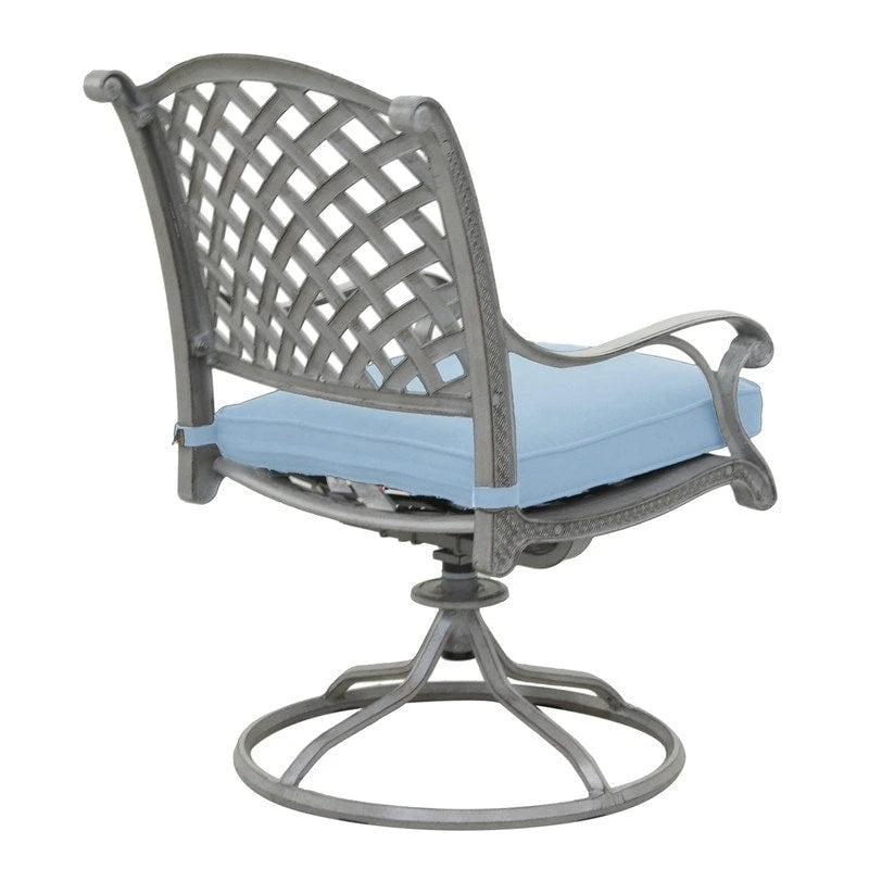 Manasquan Dining Swivel Rocker With Cushion (Set of 2) by Havenside Home
