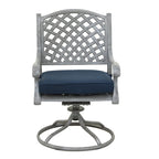 Manasquan Dining Swivel Rocker With Cushion (Set of 2) by Havenside Home