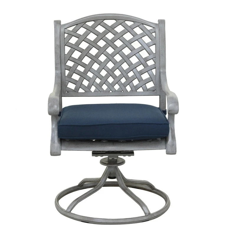 Manasquan Dining Swivel Rocker With Cushion (Set of 2) by Havenside Home