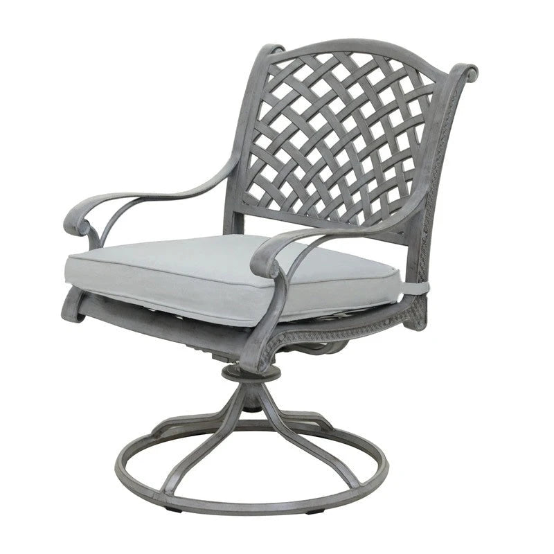 Manasquan Dining Swivel Rocker With Cushion (Set of 2) by Havenside Home