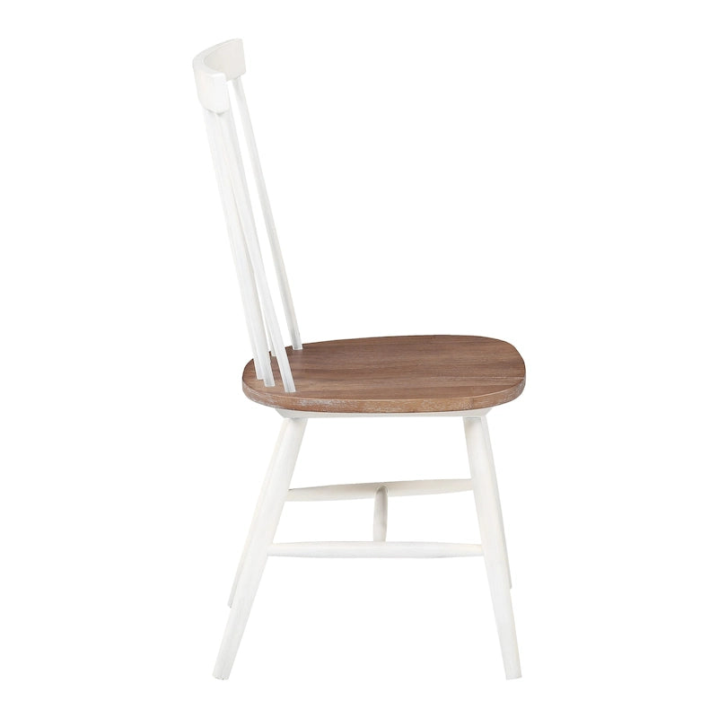Eagle Ridge Farmhouse Windsor-style Dining Chairs (Set of 2)