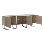 DH BASIC Modern 60-inch 3-Door Storage TV Stand by Denhour