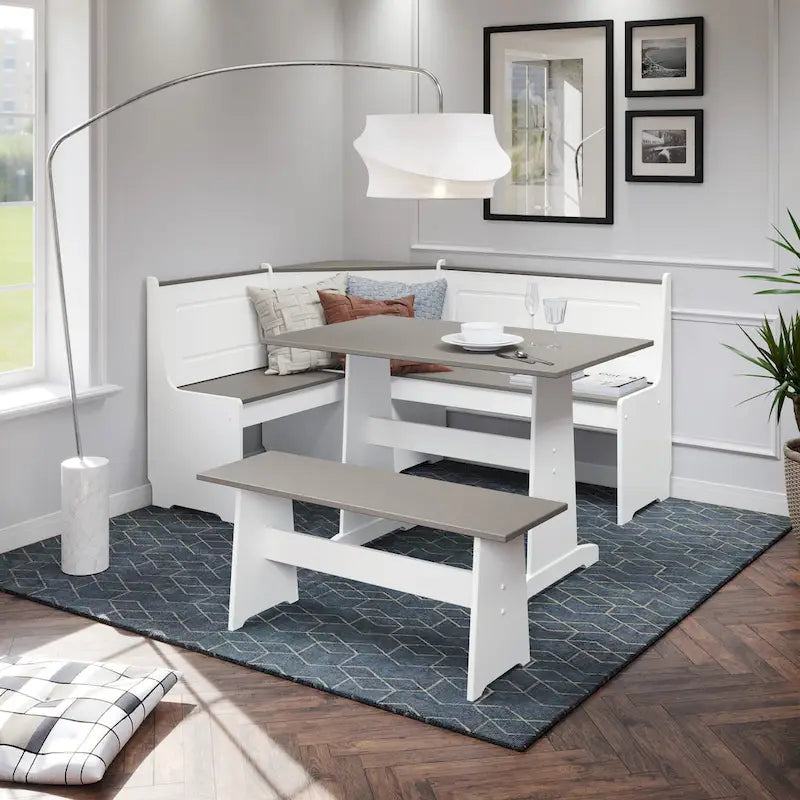 Zona colazione con set da pranzo Middlecreek Wood Farmhouse