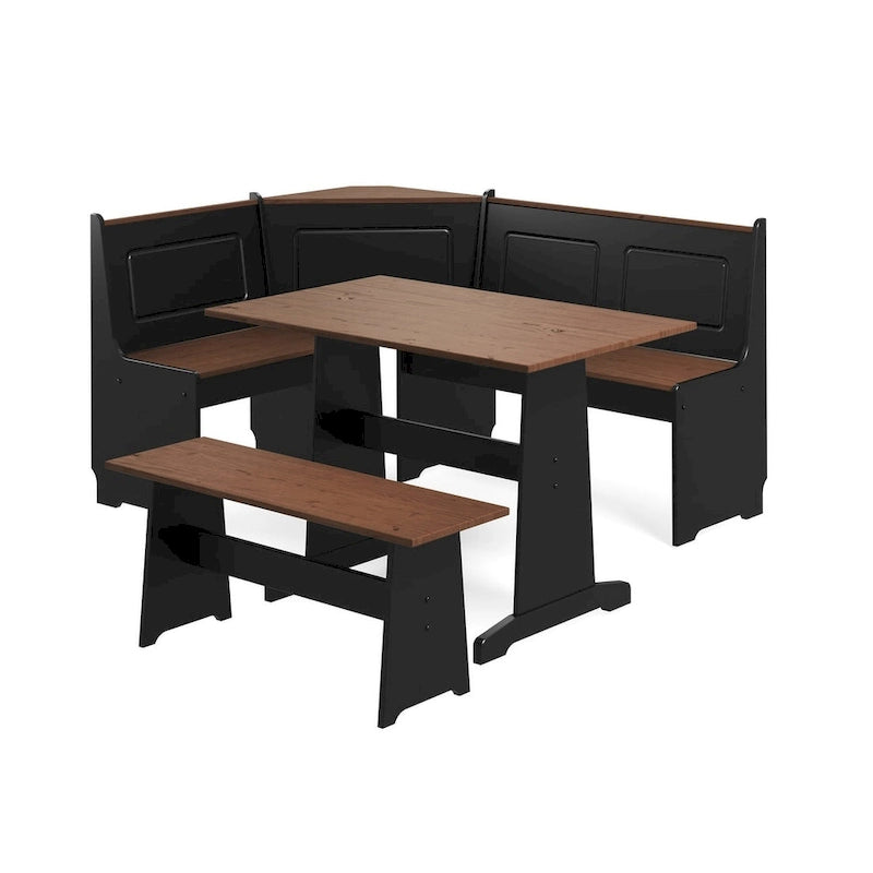 Zona colazione con set da pranzo Middlecreek Wood Farmhouse