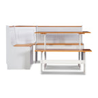 Zona colazione con set da pranzo Middlecreek Wood Farmhouse