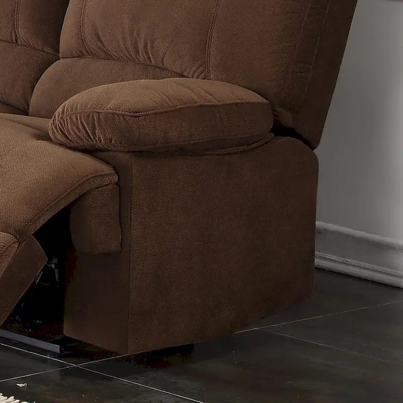 Kevin Upholstered Reclining Living Room Sofa