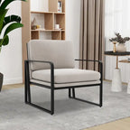 Accent Chairs, Living Room Chairs Linen Arm Chair Accent Chairs for Living Room