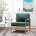 Accent Chairs, Living Room Chairs Linen Arm Chair Accent Chairs for Living Room