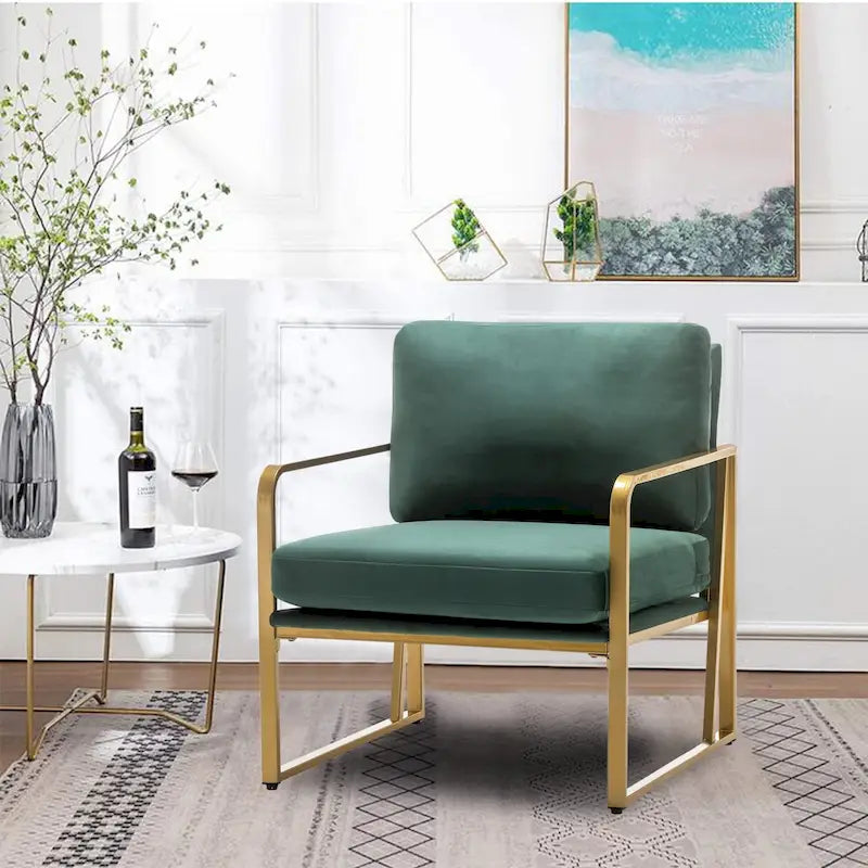 Accent Chairs, Living Room Chairs Linen Arm Chair Accent Chairs for Living Room