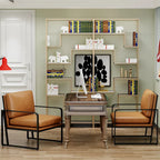 Accent Chairs, Living Room Chairs Linen Arm Chair Accent Chairs for Living Room
