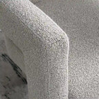 KINWELL 24 Wide Boucle Upholstered Armchair (Set of 2)