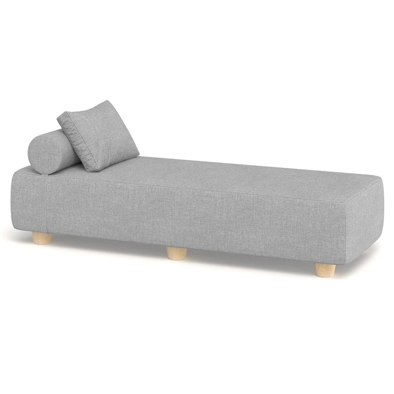 JaxxAlvyOutdoor Sun Lounger - Luxurious Sunbed with Wood Feet Sunbrella
