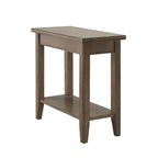 Leick Home Laurent Narrow End Table with Shelf