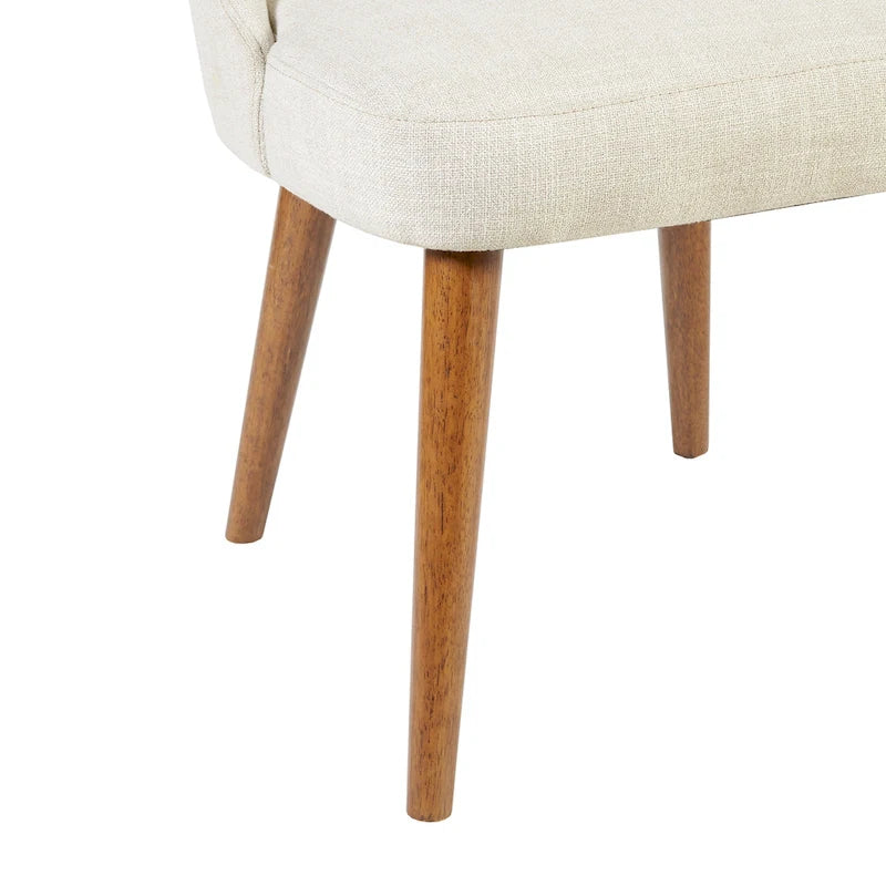 INK+IVY Nola Upholstered Dining Side Chairs with Cutout Back design (Set of 2)