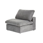 120 inch Contemporary Soft Commix Down Filled Cushions 3-Piece Sectional Sofa