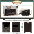 Storage Bench with Removable Basket and 2 Drawers, Fully Assembled Shoe Bench with Removable Cushion - 32 L x 11.8 W x 20 H