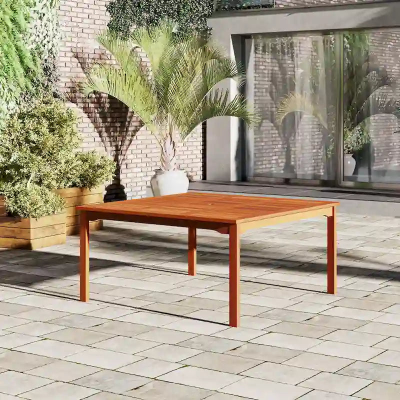 Outdoor 9pc Square Patio Dining Set