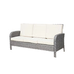 PATIO FESTIVAL 6-Piece Cushioned Conversation/ Dining Set