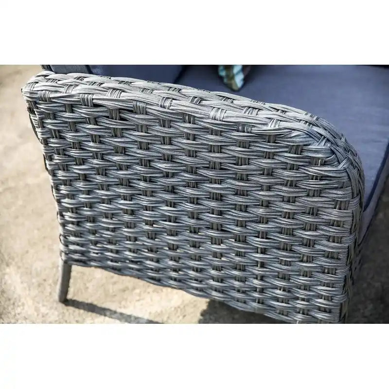 PATIO FESTIVAL 6-Piece Cushioned Conversation/ Dining Set