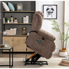 Rocker Recliner Chair Oversized Manual 360 Swivel Recliners for Living Room