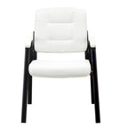 Premium Leather Executive Office Chairs with Padded Armrest