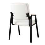 Premium Leather Executive Office Chairs with Padded Armrest