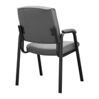 Premium Leather Executive Office Chairs with Padded Armrest