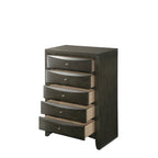Priscella 6 Piece Gray Oak Storage Platform Bedroom Set