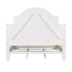 Set letto imbottito, comò e specchio, e comodino Magnolia Manor