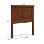 Farmhouse Solid Wood Headboard