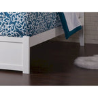 Concord Wood King Platform Bed with Twin XL Trundle