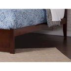 Concord Wood King Platform Bed with Twin XL Trundle