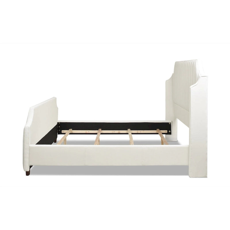 Addison King Channel Tufted Panel Bed Frame