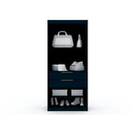 Mulberry 2.0 Semi Open 3 Sectional Modern 4 Drawer Wardrobe Corner Closet Set of 3