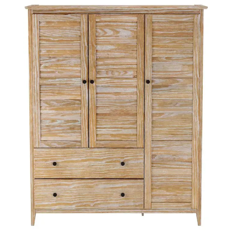 Grain Wood Furniture Greenport Armadio a 3 ante in legno massello