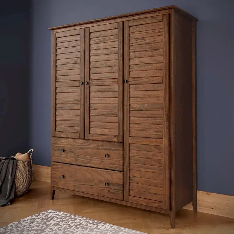 Grain Wood Furniture Greenport Armadio a 3 ante in legno massello