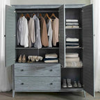 Grain Wood Furniture Greenport Solid Wood 3-door Armoire